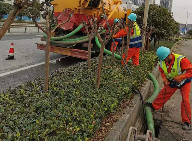 共青城市政管道清淤